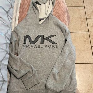 Men’s Michael Kors grey hoodie
